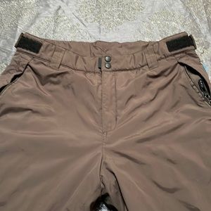 Exp snow pants brown color
